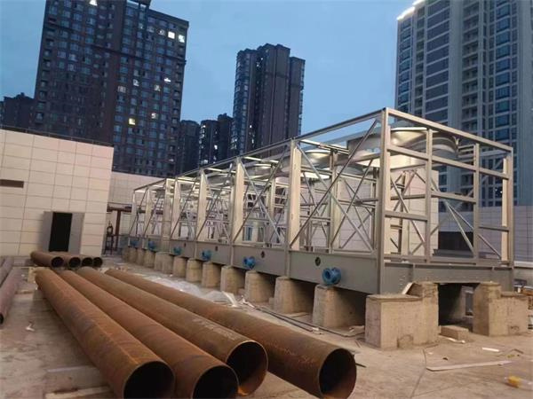 玻璃钢冷却塔拆卸改造广东东莞厂家提供服务,玻璃钢冷却塔结构图