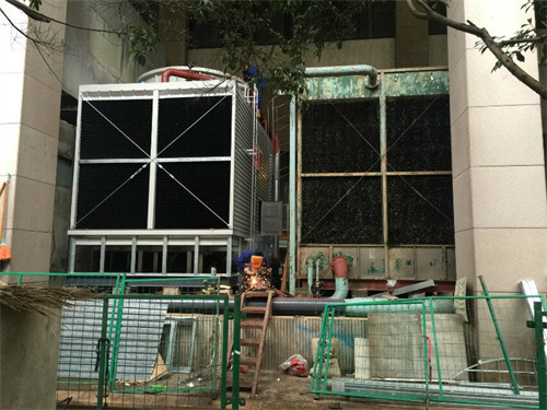 玻璃钢冷却塔废料处理-广东厂家介绍,圆形玻璃钢冷却塔