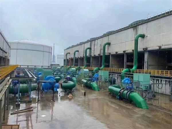 玻璃钢冷却塔为防止内循环冻住都做了哪些措施,玻璃钢冷却塔防雷支架图片